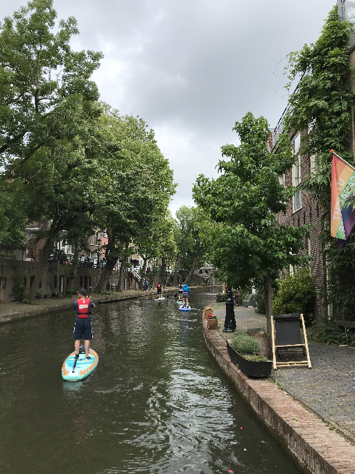 Paddeln mach Spass – Städte-Tour in Utrecht