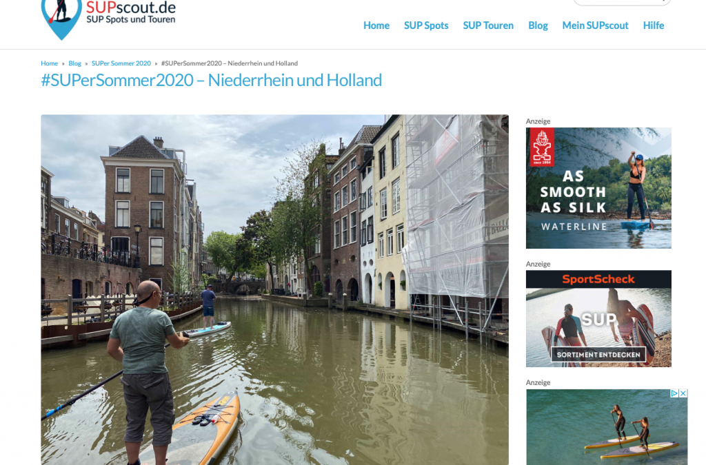 Unsere SUPSommer-Touren 2020 bei SUPscout