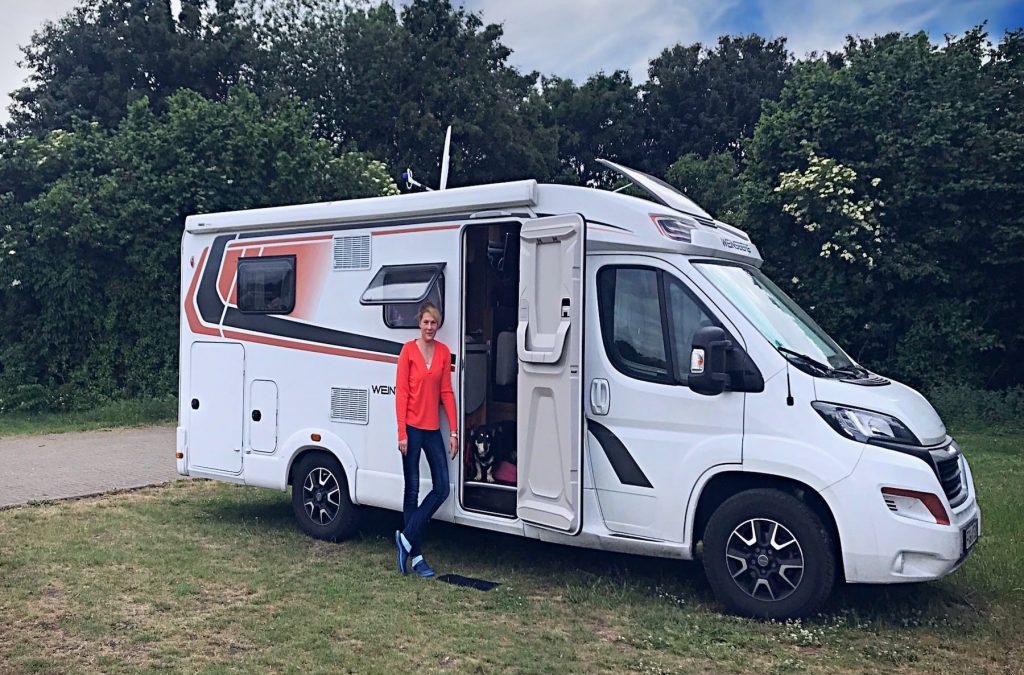 IsasWomo – echt solo campen mit Hund!