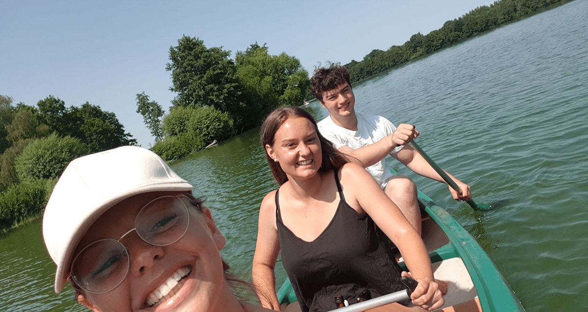 Seele baumelt am großen Plöner See