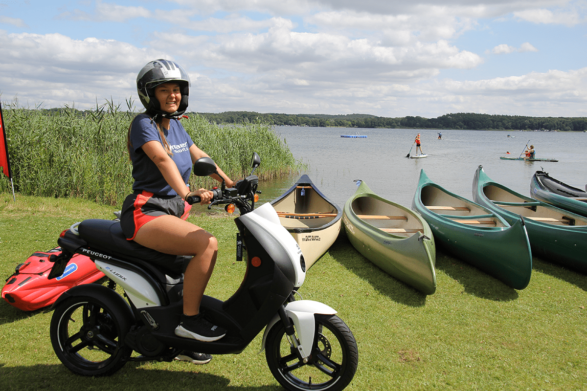 Mira flott unterwegs