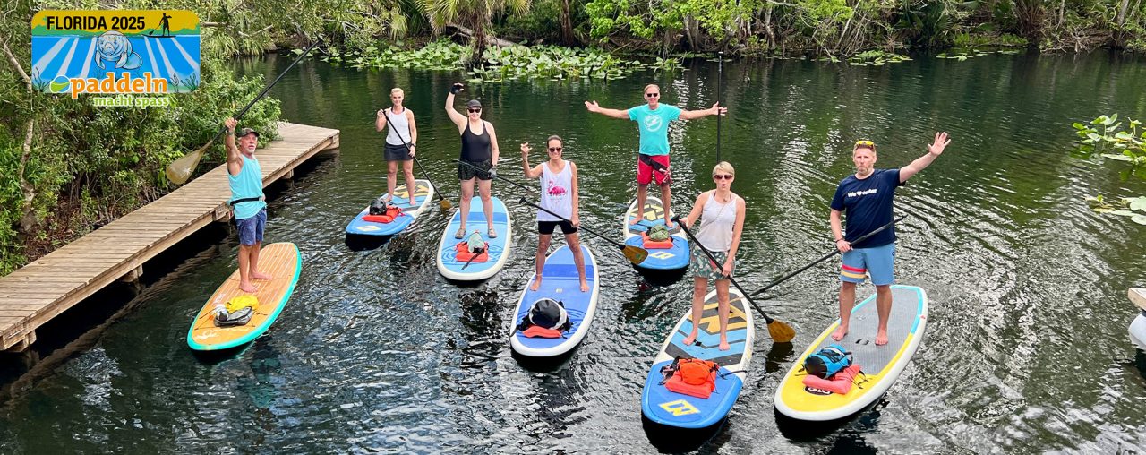 Dem Winter entfliehen und neue Paddel-Abenteuer erleben – Florida 2025