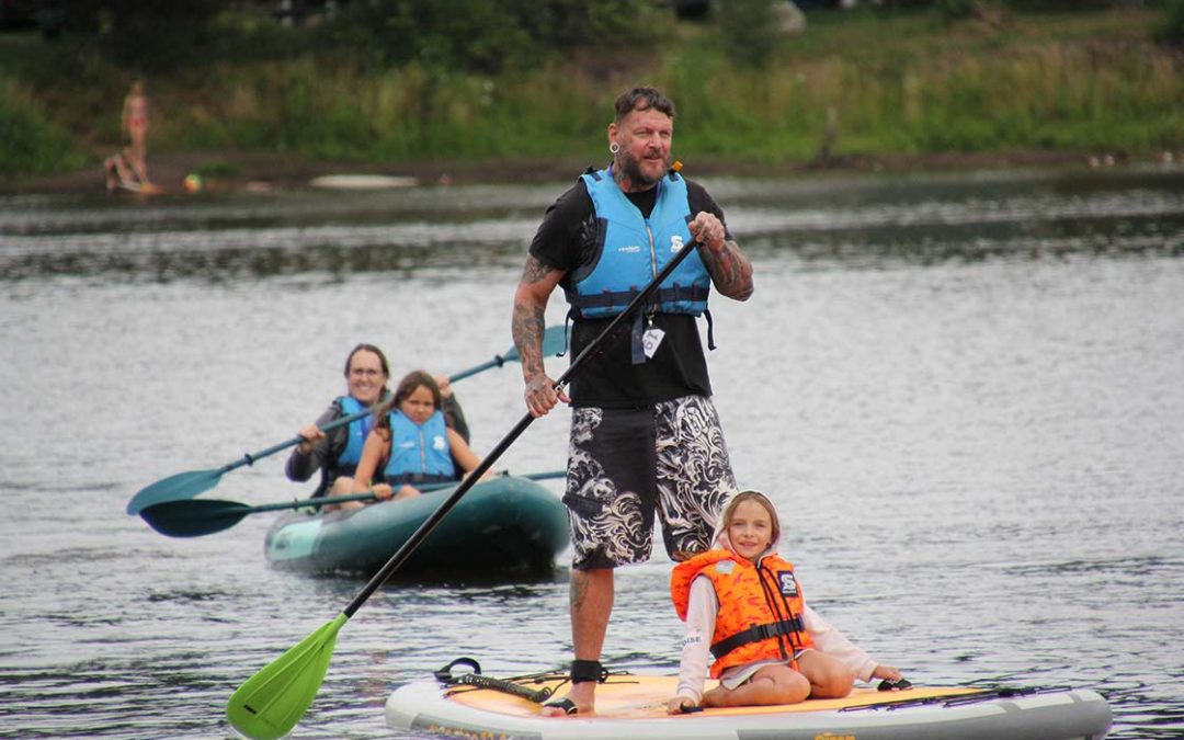 Paddeln am Falkensteinsee – Willkommen im Abenteuer!