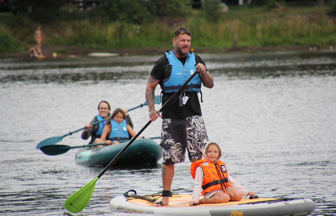 Paddeln am Falkensteinsee – Willkommen im Abenteuer!