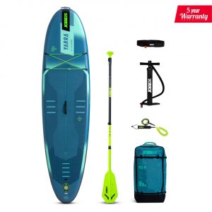Jobe Aero Yarra SUP Board 10.6 Paket Stahl Blau