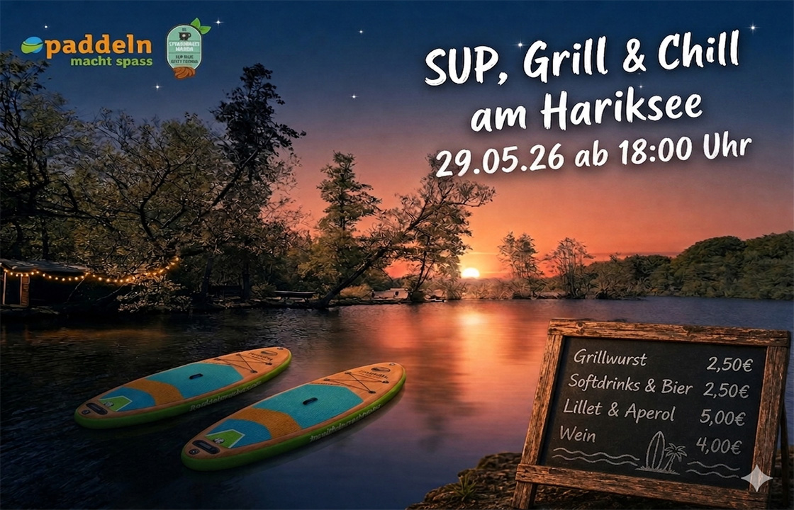 SUP, Grillen & Chillen